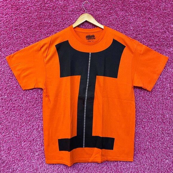Naruto shippuden anime orange Tshirt size Extra Large - Picture 1 of 4